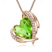 ieftine Cadou de Ziua Mamei pentru femei-cadouri de ziua femeii ziua femeii cadouri de ziua mamei pentru fete colier înger roz feminin nișă pandantiv creativ de cristal accesoriu simplu și versatil colier cadouri de ziua mamei pentru mama