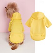 halpa Hupparit-Koirat Kissat Hupparit söpö tyyli Vapaa-aika Talvi Lämmin Hengittävä Pehmeä Pestävä Mukava ulko- Rento / arki Koiran vaatteet for Bichon Frise Pomeranian Pienelle lemmikille papillon Small