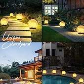 levne Zahradní osvětlení-solární lední hokej pohřbená lampa trávník vložená lampa venkovní nádvoří zahrada krok atmosféra dekorace led crack lampa
