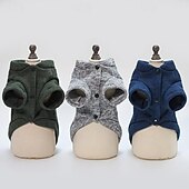 abordables Abrigos-Perros Gatos Abrigos Chaqueta Moda Estilo lindo Invierno Templado Suave Lavable Cómodo Exterior Deportes Ropa para perros for Bichón Frisé Caniche Pomerania Animal doméstico del bebé Mariposa