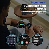 tanie Zegarki inteligentne-696 ThorUltra4 Inteligentny zegarek 1.43 in Smart Watch Phone 4G LTE Bluetooth Krokomierz Powiadamianie o połączeniu telefonicznym Pulsometry Kompatybilny z Android iOS Męskie GPS Odbieranie bez