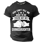 baratos Camisetas engraçadas para homens-Homens Gráfico Gesto Camiseta Manga Curta Camiseta Impressão 3D Gola Redonda Camisa Diário Designer Casual Esportes Feriado Para Noite Preto Azul Marinha Verde Tropa Primavera Verão Roupa S M L XL