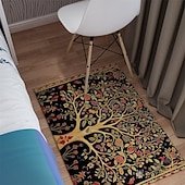 cheap Area Rugs-Tree of Life Vintage Area Rug Kitchen Mat Non-Slip Oil Proof Floor Mat Livingroom Rug Indoor Outdoor Mat Bedroom Decor Bathroom Mat Entrance Rug Door Mat