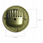 economico Forniture per feste-simulazione di oggetti di scena per microfono retrò modello di microfono nostalgico trasmissione in diretta transfrontaliera decorazione bar oggetti di scena per fotografia ornamenti