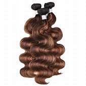 halpa 3 nippua kiinnityksellä-t1b/4/30 body wave highlight hiukset 3 nippua pitsillä