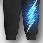 billiga Pojkens 3D Vision &amp; Geometri-Pojkar 3D Drake Sweatshirt &amp; Sweatpants Set Långärmad 3d-utskrivning Vår Höst Aktiv Mode Häftig Polyester Barn 3-12 år Rund hals Utomhus Gata Semester Normal