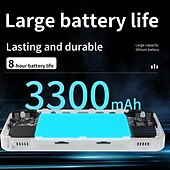cheap Game Consoles-ANBERNIC RG35XX H Handheld Game Console, 3.5 Inch HD Screen Portable Audio Video Player, Double Rocker Handheld Retro Game Console