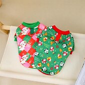 cheap Dog Apparel &amp; Accessories-Dog Cat Hoodie Casual Euramerican Winter Breathable Soft Washable Comfortable Thick Christmas Christmas Dailywear Casual Daily Walking Dog Clothing for Cat Dog Husky Labrador Alaskan Malamute