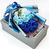 ieftine Cadou de Ziua Mamei pentru femei-cadouri de ziua femeii 18 trandafiri buchet de sapun cutie cadou qixi cadou de ziua indragostitilor flori false ziua femeii cadouri de ziua mamei pentru fete cadouri de ziua mamei pentru mama
