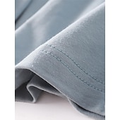 billiga Sovkläder till damer-kvinnors pyjamasset brev mode komfort hem daglig säng bomull andas rund hals långärmad t-shirt t-shirt byxa bröstkuddar sommar vår hem outfits