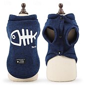 abordables Abrigos-Perros Gatos Abrigos Chaqueta Moda Estilo lindo Invierno Templado Suave Lavable Cómodo Exterior Deportes Ropa para perros for Bichón Frisé Caniche Pomerania Animal doméstico del bebé Mariposa