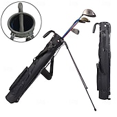 levne Golfové příslušenství a vybavení-taška na golfový stojan, taška na uskladnění holí, lehká taška na tréninkové hole, přenosná taška na hole, voděodolná a velká kapacita