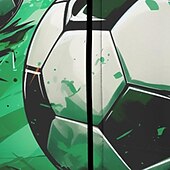 billige Guttens 3D Sporter &amp; Spill-Gutt 3D Fotball Hattetrøje Jakke Ytterklær Langermet Høst Vinter Aktiv Gatemote Kul Barn 3-12 år Glidelås Gate Daglig Normal