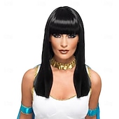 preiswerte Promi-Perücken-Erwachsenen Deluxe Cleopatra Perücke Halloween-Perücken