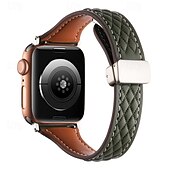 お買い得  Apple Watch Bands-レザーリンク と互換性があります Apple Watch ウォッチバンド 38mm 40mm 41mm 42mm 44mm 45mm 49mm 頑丈 マグネティッククラスプ 贅沢 本革 交換用時計バンド のために iwatch Ultra 2 Series 9 8 7 SE 6 5 4 3 2 1