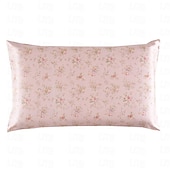 baratos Lençóis e fronhas-Fronha 100% seda amoreira 16 momme seda natural dupla face, capa de fronha com estampa floral de 1 peça com fecho de zíper oculto, cuidados de beleza hipoalergênicos