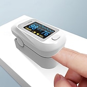 abordables Protections personnelles-Moniteur numérique de fréquence cardiaque du bout des doigts, pléthysmographe du pouls du bout des doigts et indice de perfusion, idéal pour un usage domestique et les amateurs de sport.