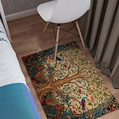 cheap Area Rugs-Tree of Life Vintage Area Rug Kitchen Mat Non-Slip Oil Proof Floor Mat Livingroom Rug Indoor Outdoor Mat Bedroom Decor Bathroom Mat Entrance Rug Door Mat
