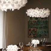 cheap Island Lights-LED Pendant Light 53/78cm 1-Light 1 Light Color Acrylic Modern Style Dining Room Bedroom Pendant Lamps 110-240V