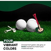 olcso Golf kiegészítők és felszerelések-vicces középső ujj golflabda marker mágneses golf sapka klip levehető golflabda pozíció jelzés golf dekorációk tartós vicces golf dekorációk