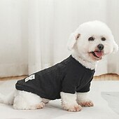 economico Maglioni-Cane Gatto Maglione Moda Carino Inverno Caldo Morbido Lavabile Confortevole All&#039;aperto Sportivo Abbigliamento per Cani for Bichon Frisé Barboncino Volpino di Pomerania Cucciolo Papillon