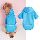 halpa Hupparit-Koirat Kissat Hupparit söpö tyyli Vapaa-aika Talvi Lämmin Hengittävä Pehmeä Pestävä Mukava ulko- Rento / arki Koiran vaatteet for Bichon Frise Pomeranian Pienelle lemmikille papillon Small
