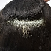 voordelige Stukken en toupetjes van echt haar-haarstukken en pruiken menselijk haar mannen toupet mono kant met npu rond kantsystemen maat 7x9 inch 6&#039;&#039;lengte 1b 6x8 7x9 8x10