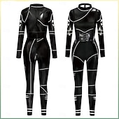 preiswerte Damenkostüme-Wednesday Addams Addams Familie Wednesday Cosplay Kostüm Punk &amp; Gothic Film Cosplay for Herren Damen Jungen Kinder Erwachsene Maskerade