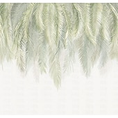 cheap Wallpaper-Cool Wallpapers Landscape Flower Wallpaper Wall Mural Green Plants Sticker Peel and Stick Removable PVC/Vinyl Material Self Adhesive/Adhesive Required Wall Decor for Living Room Kitchen Bathroom