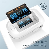 abordables Protections personnelles-Moniteur numérique de fréquence cardiaque du bout des doigts, pléthysmographe du pouls du bout des doigts et indice de perfusion, idéal pour un usage domestique et les amateurs de sport.