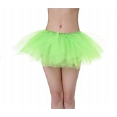 abordables Bas-Costume élégant Tutu Jupe en tulle Rétro Vintage Années 1980 Adulte Femmes Halloween Carnaval Soirée Performance Se déguiser