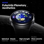 tanie Zegarki inteligentne-696 ThorUltra4 Inteligentny zegarek 1.43 in Smart Watch Phone 4G LTE Bluetooth Krokomierz Powiadamianie o połączeniu telefonicznym Pulsometry Kompatybilny z Android iOS Męskie GPS Odbieranie bez
