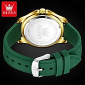 abordables Montres à quartz-Montre homme OLEVS à quartz minimaliste mode décontractée lumineuse calendrier étanche en acier