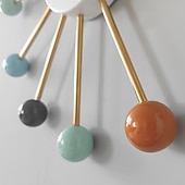 economico decorazioni da parete in metallo-grande orologio da parete in metallo decorativo silenzioso senza ticchettio grandi orologi decorazioni moderne per la casa per soggiorno camera da letto sala da pranzo ufficio