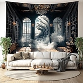 levne krajinářský gobelín-fantazie dům závěsný gobelín nástěnné umění velký gobelín nástěnná malba výzdoba fotografie pozadí přikrývka opona domácí ložnice dekorace obývacího pokoje