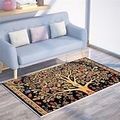 cheap Area Rugs-Tree of Life Vintage Area Rug Kitchen Mat Non-Slip Oil Proof Floor Mat Livingroom Rug Indoor Outdoor Mat Bedroom Decor Bathroom Mat Entrance Rug Door Mat