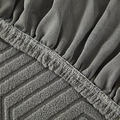 economico Copertura del divano futon-Copridivano letto senza braccioli in tessuto jacquard di 3 misure diverse, copridivano con decorazioni per Capodanno, protezione elasticizzata, copripanca elastico