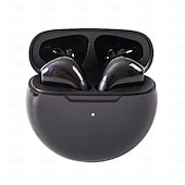 זול אוזניות אלחוטיות אמיתיות TWS-Pro6 אוזניות בלוטות&#039; אלחוטיות אמיתיות TWS אוזניות בתוך האוזן בלוטות&#039;5.0 ספורט עיצוב ארגונומי חיבור אוטומטי עבור אפל סמסונג וואווי שיאומי MI שימוש יומיומי נסיעות טיולים טלפון נייד מתנות ליום האב