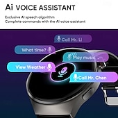 Χαμηλού Κόστους Smartwatch-696 MT26 Εξυπνο ρολόι 1.43 inch Έξυπνο ρολόι Bluetooth ΗΚΓ + PPG Βηματόμετρο Υπενθύμιση Κλήσης Συμβατό με Android iOS Γυναικεία Άντρες Κλήσεις Hands-Free Υπενθύμιση Μηνύματος IP 67 Θήκη ρολογιού 47mm
