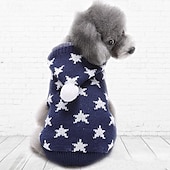 halpa Neulepuserot-Koirat Kissat Neulepaidat Jumpperi söpö tyyli Vapaa-aika Talvi Hengittävä Pehmeä Pestävä Mukava ulko- Rento / arki Koiran vaatteet for Bichon Frise Pomeranian Pienelle lemmikille papillon Small