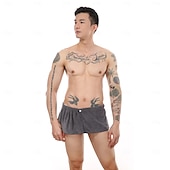 economico Asciugamani-pantaloncini da uomo, pantaloni assorbenti e indossabili per la casa, gonna da bagno sexy da spiaggia, fibra ultrafine antiriflesso