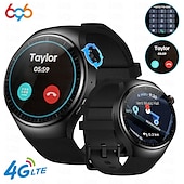 tanie Zegarki inteligentne-696 ThorUltra4 Inteligentny zegarek 1.43 in Smart Watch Phone 4G LTE Bluetooth Krokomierz Powiadamianie o połączeniu telefonicznym Pulsometry Kompatybilny z Android iOS Męskie GPS Odbieranie bez