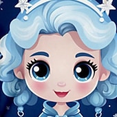 ieftine Desen animat 3D al fetei-Fete 3D Desene Animate Prințesă Hanorca Pullover Manșon Lung Tipărire 3D Primăvară Toamnă Modă Șic Stradă Adorabil Copii 3-12 ani Stil Nautic În aer liber Casual Zilnic Fit regulat