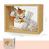 baratos Brinquedos de Montar-presentes do dia das mulheres luar sociedade mini partículas criativas brinquedos diy blocos de construção de flores eternas série pacote de flores dia das mulheres presentes do dia das mães para