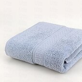 cheap Towel Sets-Large Bath Towel 140x70cm Hotel 100% Cotton Bath Towels Quick Dry, Super Absorbent Light Weight Soft Multi Colors Star Rated Hotel Company Gifts, Textiles