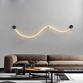 abordables Appliques murales d&#039;intérieur-Applique LED en silicone texture tissée silicone pur lumière à 360 degrés décoration intérieure applique bricolage modélisation applique adaptée pour chambre étude salon asle 3000k blanc chaud