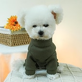 cheap Coats-Dog Cat Coat Jacket Fashion Cute Winter Warm Soft Washable Comfortable Outdoor Sports Dog Clothing for Bichon Frise Poodle Pomeranian Baby Pet Papillon