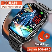 economico Smartwatch-tk10 ecgppg smart watch non invasivo glicemia frequenza cardiaca pressione sanguigna ossigeno nel sangue monitoraggio del sonno smartwatch