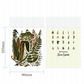 levne Nálepky-samolepicí květinové samolepky mazlíček transparentní vodotěsné květinové papírové samolepky retro květinové samolepky sada pro kutily scrapbookové karty nástěnný notebook