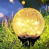 levne Zahradní osvětlení-solární lední hokej pohřbená lampa trávník vložená lampa venkovní nádvoří zahrada krok atmosféra dekorace led crack lampa
